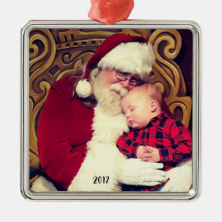 Ornamento personalizado de la foto