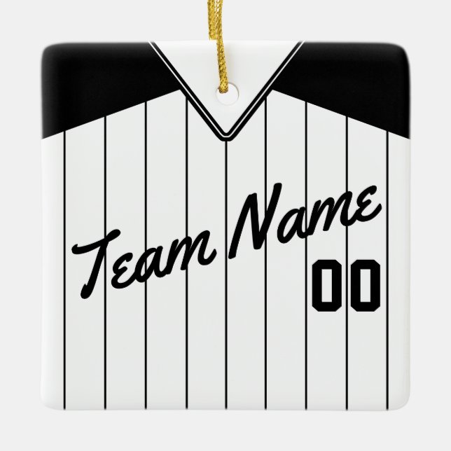Ornamento personalizado de la Jersey del sótano So (Anverso)