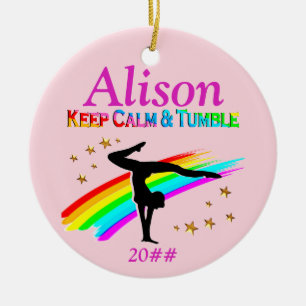 ORNAMENTO PERSONALIZADO DE LA REINA DE TUMBLING