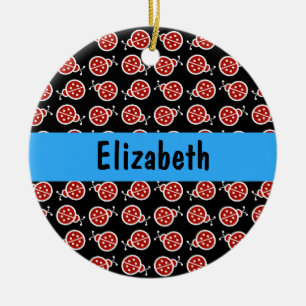 Ornamento personalizado de Ladybugs