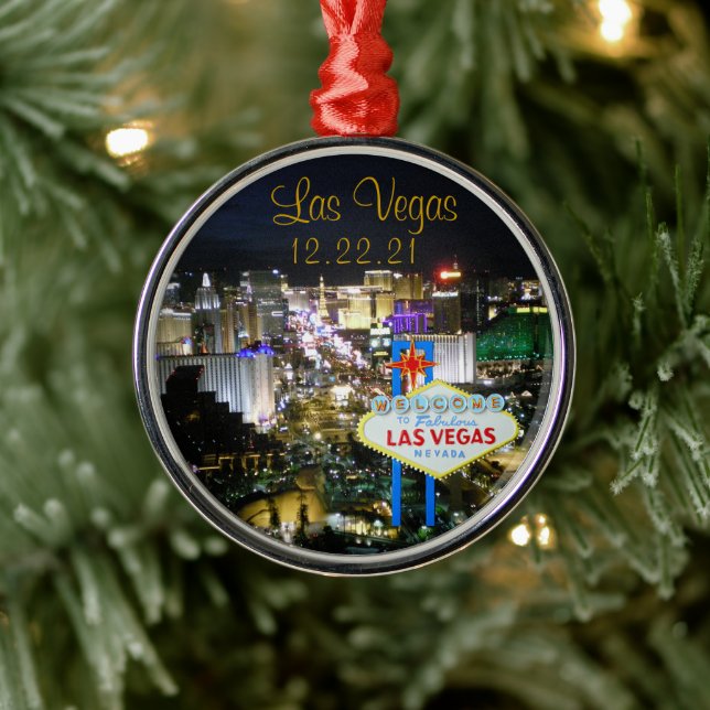 Ornamento Personalizado de Las Vegas (Árbol)