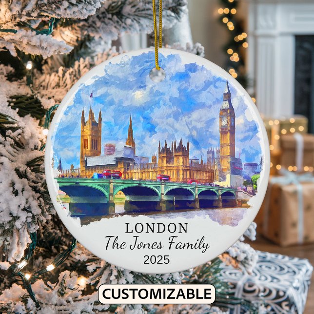 Ornamento personalizado de Londres, Inglaterra (Subido por el creador)