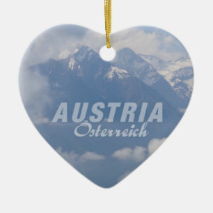 Ornamento personalizado de los Alpes austríacos