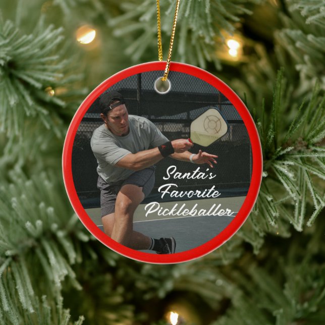 Ornamento personalizado de los Navidades de balonc (Árbol)