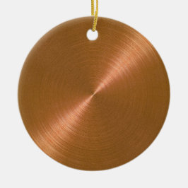 Ornamento personalizado de los Navidades del cobre