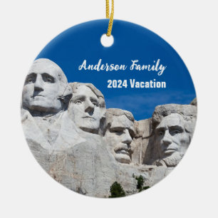 Ornamento personalizado de Mount Rushmore