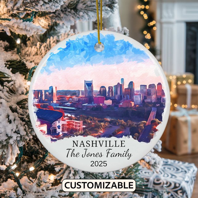 Ornamento personalizado de Nashville, estado de Te (Subido por el creador)