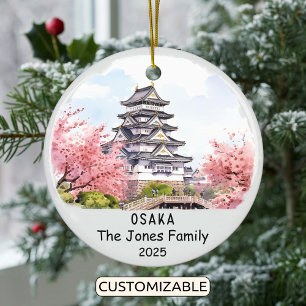 Ornamento personalizado de Osaka, Japón