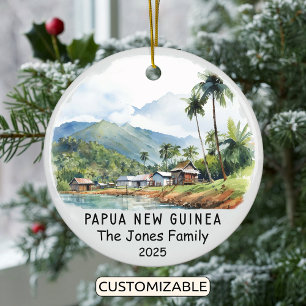 Ornamento Personalizado de Papúa Nueva Guinea, Oce
