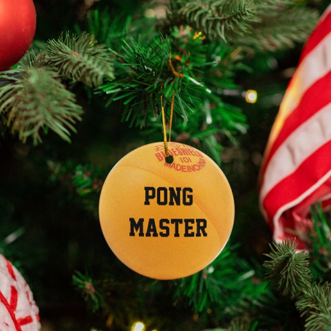 Ornamento personalizado de Ping Pong Lover (Subido por el creador)
