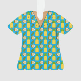 Ornamento personalizado de retiro de camisas hawai