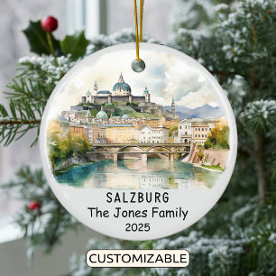 Ornamento personalizado de Salzburgo, Austria