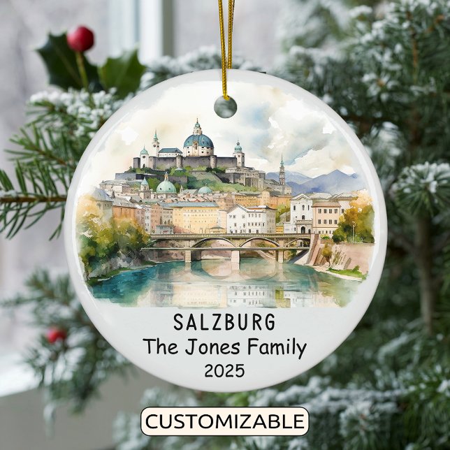 Ornamento personalizado de Salzburgo, Austria (Subido por el creador)