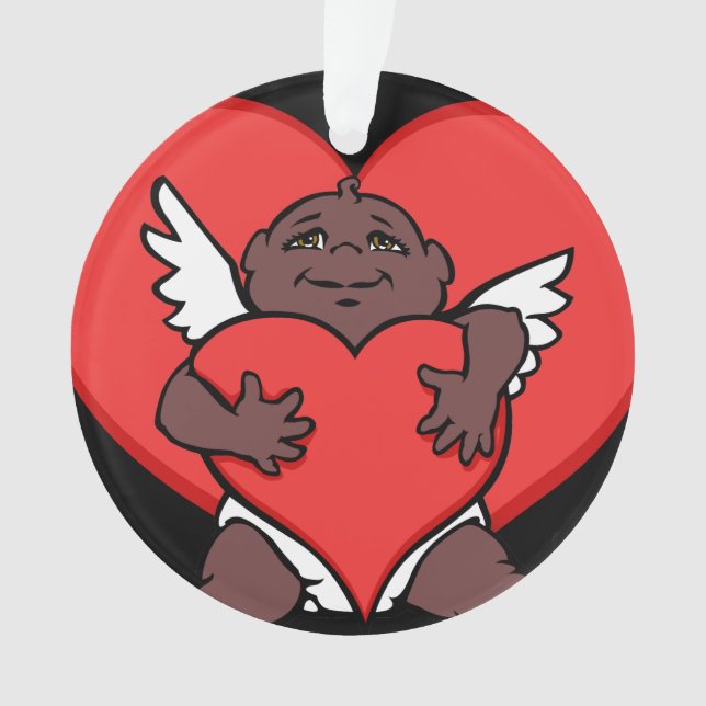 Ornamento Personalizado de San Valentín Ornamento  (Anverso)