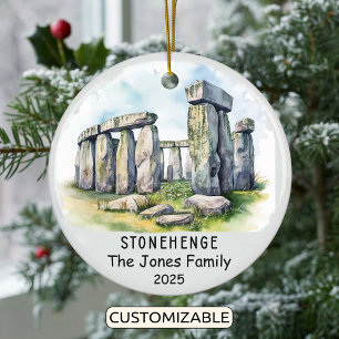 Ornamento personalizado de Stonehenge, Inglaterra