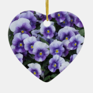 Ornamento personalizado de violets