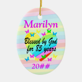 ORNAMENTO PERSONALIZADO DEL 85º CUMPLEAÑOS