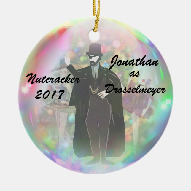 Ornamento personalizado del cascanueces - (Frente)