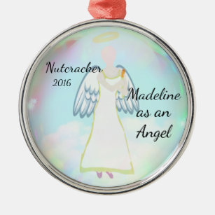 Ornamento personalizado del cascanueces - ángel