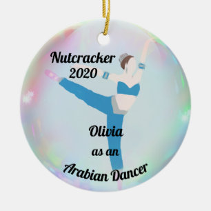 Ornamento personalizado del cascanueces - bailarí