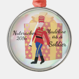 Ornamento personalizado del cascanueces - soldado