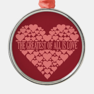 Ornamento personalizado del Corazón de Corazones