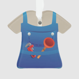 Ornamento personalizado del día de fiesta del