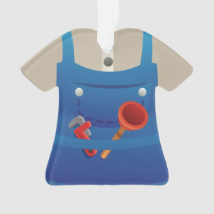 Ornamento personalizado del día de fiesta del