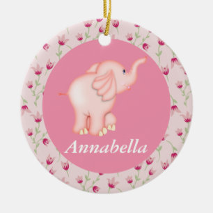 Ornamento personalizado del nacimiento del bebé