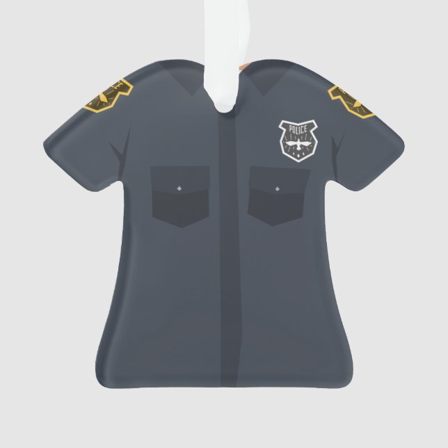 Ornamento personalizado del navidad del oficial de (Anverso)