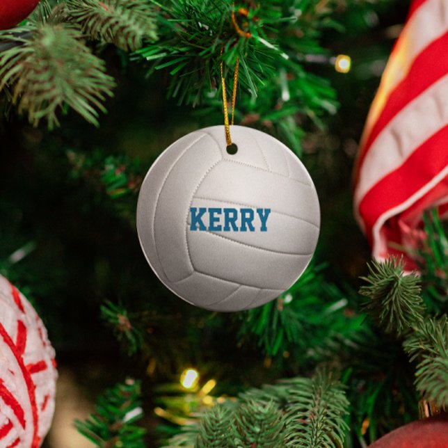 Ornamento personalizado del voleibol (Subido por el creador)