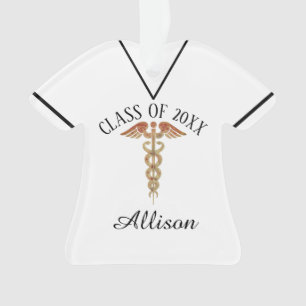 Ornamento personalizado graduación de la escuela