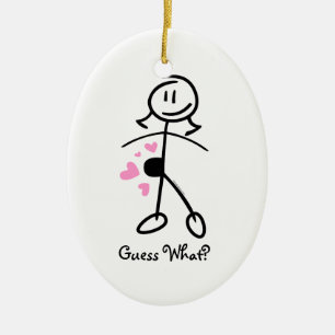 Ornamento personalizado mamá del palillo del