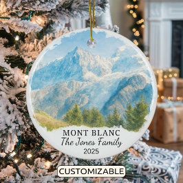 Ornamento personalizado Mont Blanc, Francia