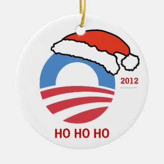 Ornamento personalizado Obama de HoHoHo
