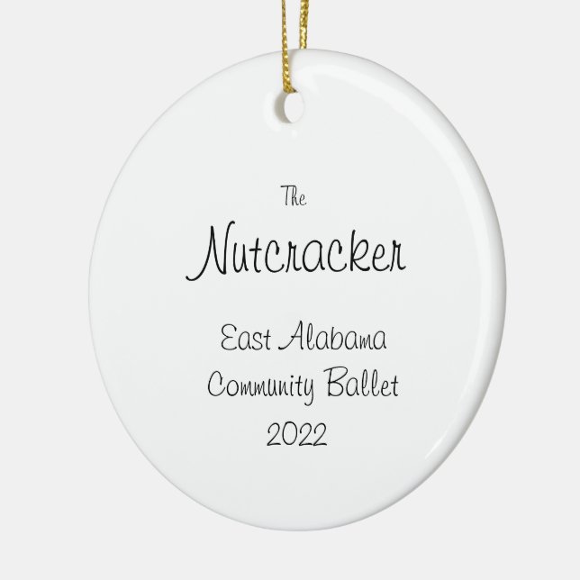 Ornamento personalizado para Ashley B. (Izquierda)