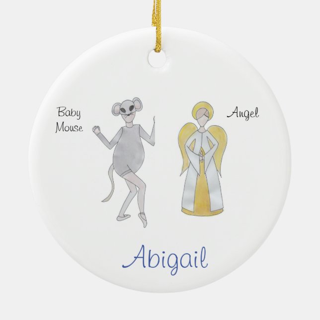 Ornamento personalizado para Ashley B. #2 (Atrás)