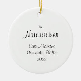 Ornamento personalizado para Ashley B. #2 (toma 2)