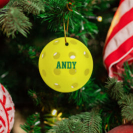 Ornamento personalizado para el canto de las pelot