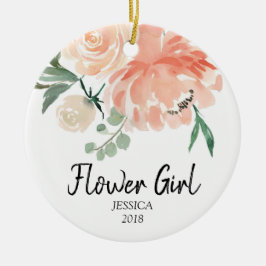 Ornamento personalizado para el florista