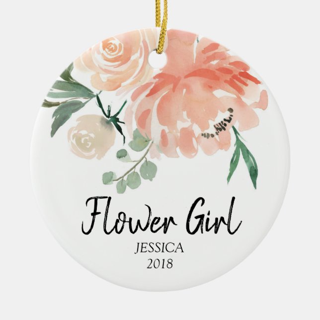 Ornamento personalizado para el florista (Frente)