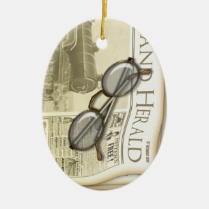 Ornamento personalizado periódico del vintage