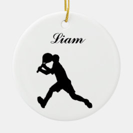 Ornamento personalizado tenis del navidad (varón)