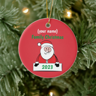 Ornamento - Personalizados Navidades de familia (a