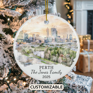 Ornamento perth personalizado