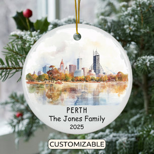 Ornamento Perth Personalizado, Australia