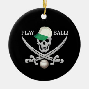 Ornamento pirata de béisbol