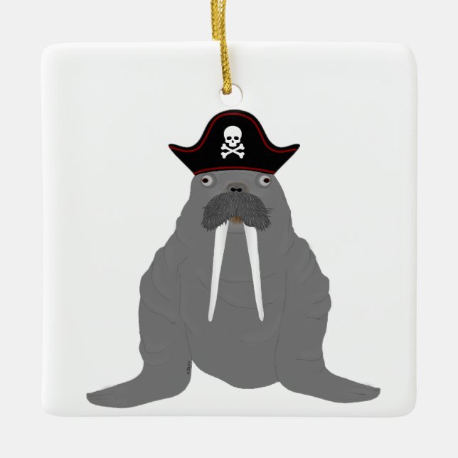 Ornamento pirata de Walrus (Anverso)