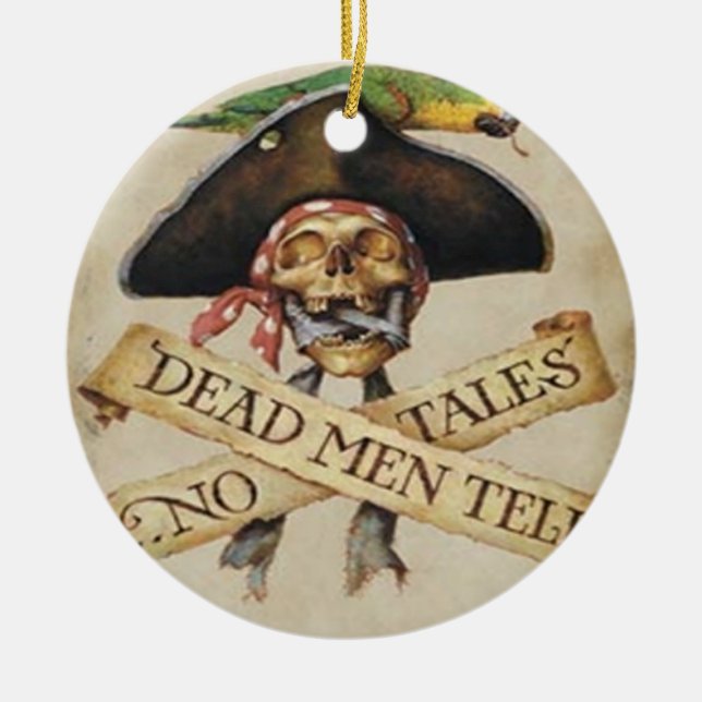 Ornamento pirata muerto (Frente)