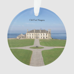 Ornamento plástico del antiguo Fuerte Niagara Barr